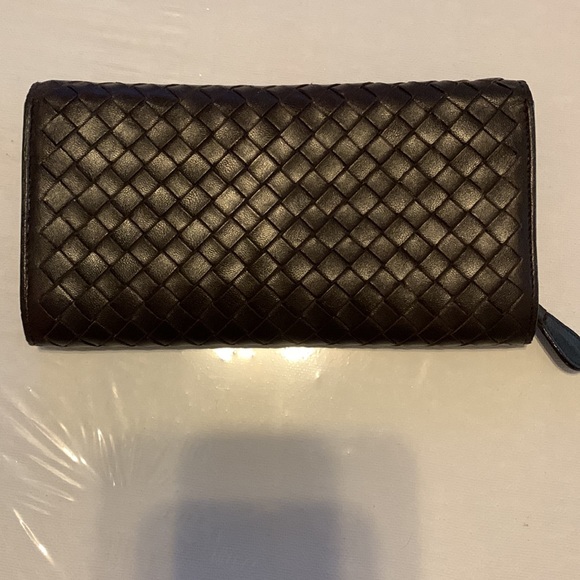 Bottega Veneta leather long wallet - Picture 2 of 12